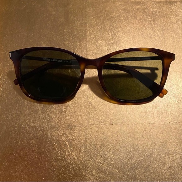 New Saint Laurent tortoise sunglasses